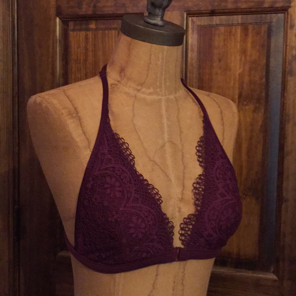 Victoria Secret Burgundy Bralette